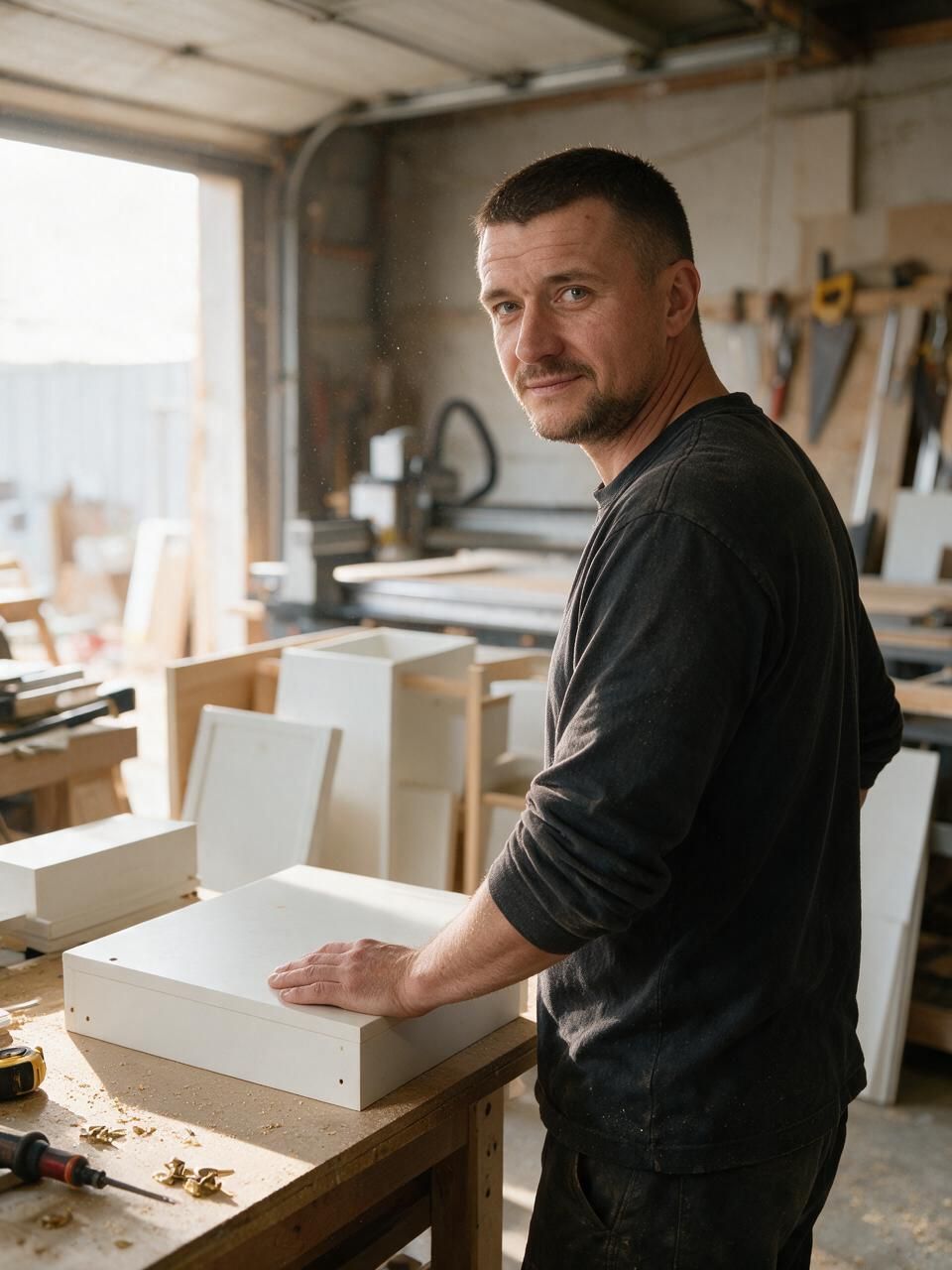 Andrii Polianko, owner of Boreal Kitchens